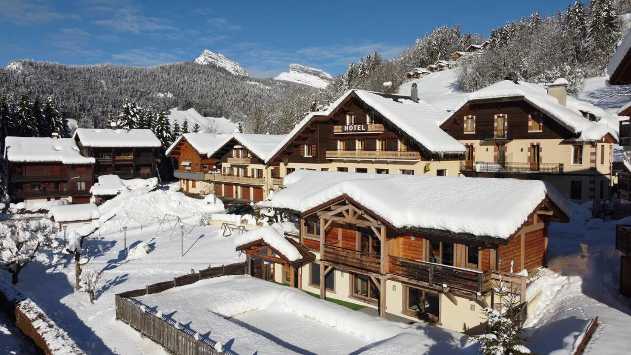 Logis Hotel & Spa Beau-Site Saint-Jean-de-Sixt Exterior foto