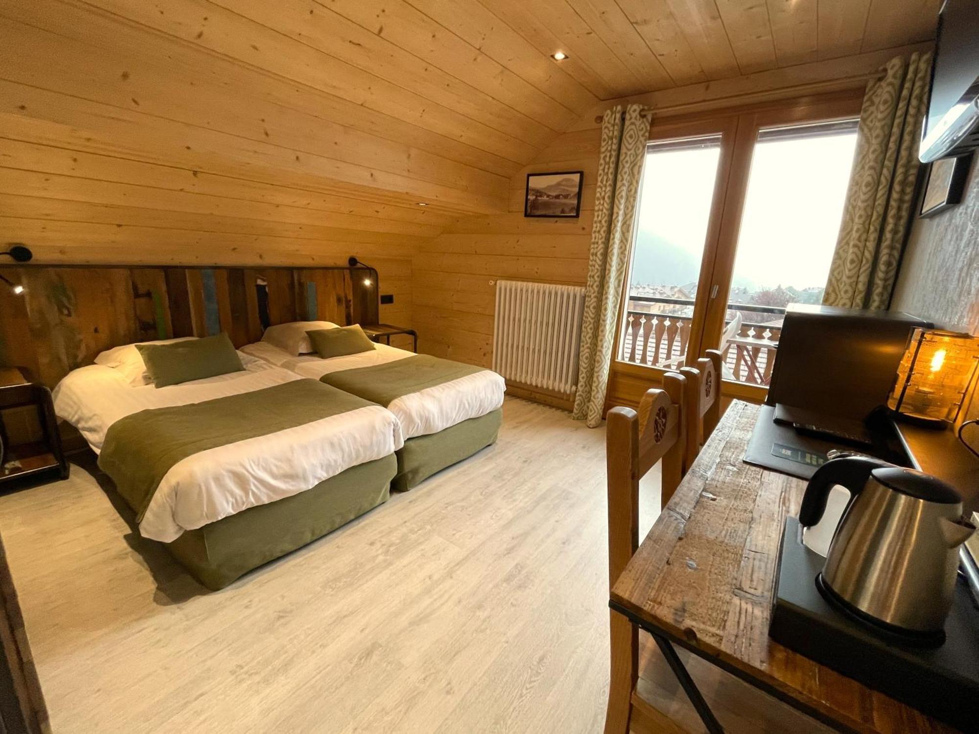 Logis Hotel & Spa Beau-Site Saint-Jean-de-Sixt Exterior foto